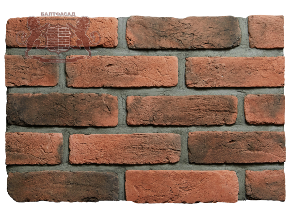 Декоративный искусственный камень Старый кирпич 1008