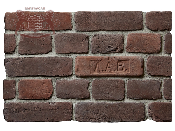 Декоративный искусственный камень Старый кирпич 1057